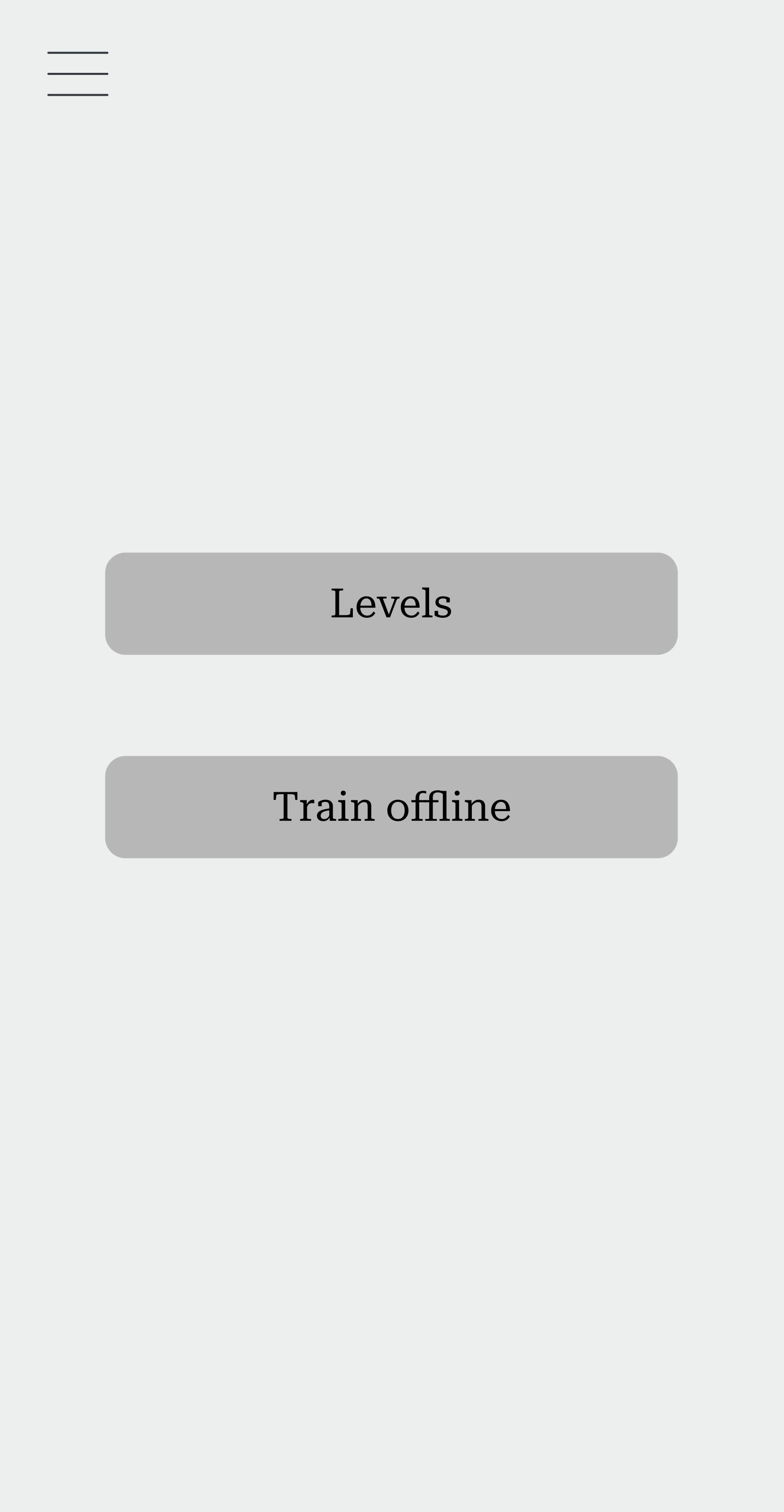levels and training offline page